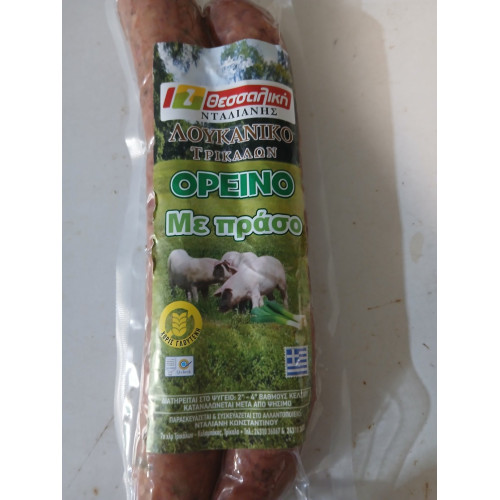 ΛΟΥΚΑΝΙΚΟ ΟΡΕΙΝΟ ΠΡΑΣΟ «ΓΕΥΣΕΙΣ ΕΛΛΗΝΩΝ» X2 (ΤΙΜΗ ΚΙΛΟΥ)